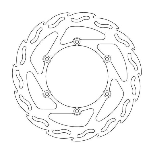 BRAKE DISC FRONT MOTO MASTER FLAME 250MM KAWASAKI SUZUKI YAMAHA