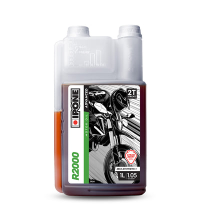 IPONE R2000 - Semi-Synthetic 2T Oil - 1L