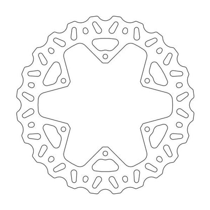 BRAKE DISC REAR MOTO MASTER NITRO 245MM YAMAHA