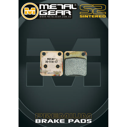 BRAKE PADS FRONT METAL GEAR