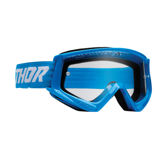 GOGGLES S26 THOR MX YOUTH COMBAT BLUE/WHITE
