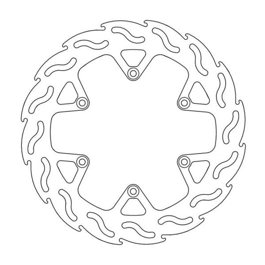 BRAKE DISC REAR MOTO MASTER FLAME 240MM KTM