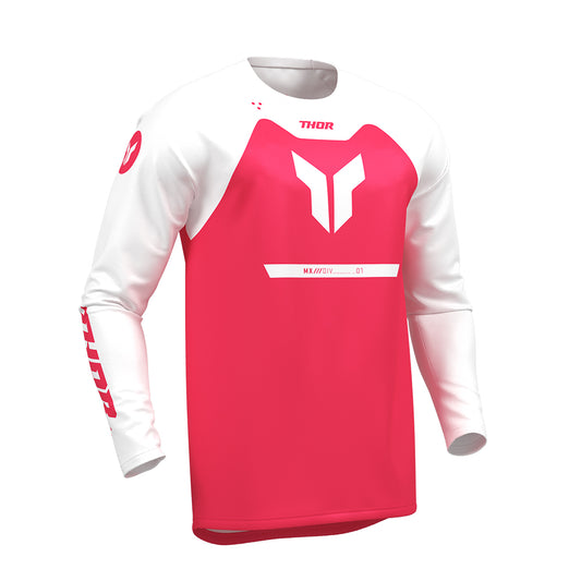 THOR MX JERSEY RIDEMODE MENACE RED
