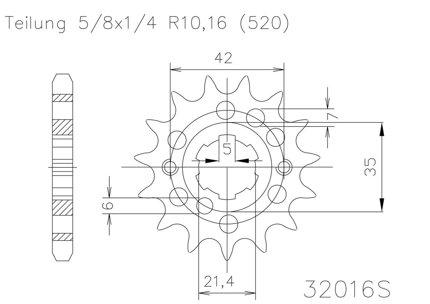 SPROCKET FRONT MOTO MASTER STEEL 15T KAWASAKI KLX450 KLX450R KX450F KX450X