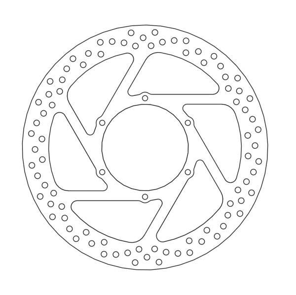 BRAKE DISC FRONT MOTO MASTER HALO 298MM APRILIA BMW HUSQVARNA