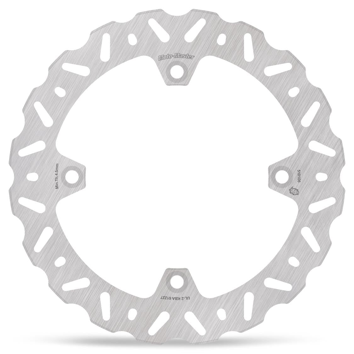 BRAKE DISC REAR MOTO MASTER NITRO ROAD 260MM SUZUKI V-STROM