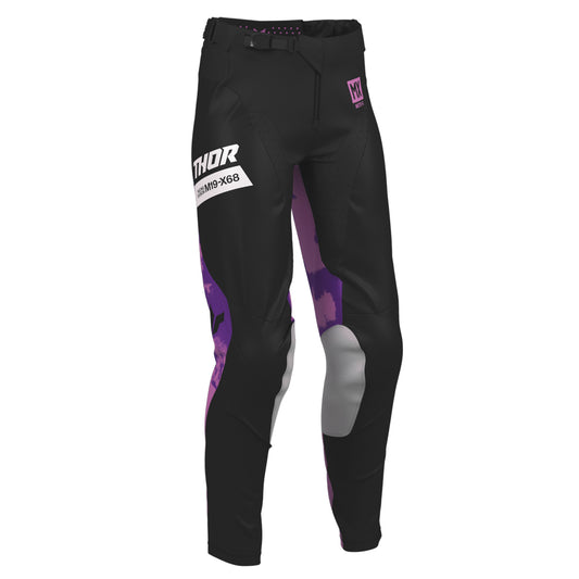 THOR LAUNCHMODE PANT WOMENS BLEACH BLACK/ORG