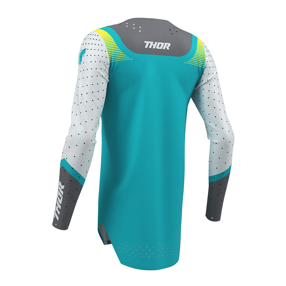THOR JERSEY WOMEN SPORTMODE VELOCITY GRY/AQUA