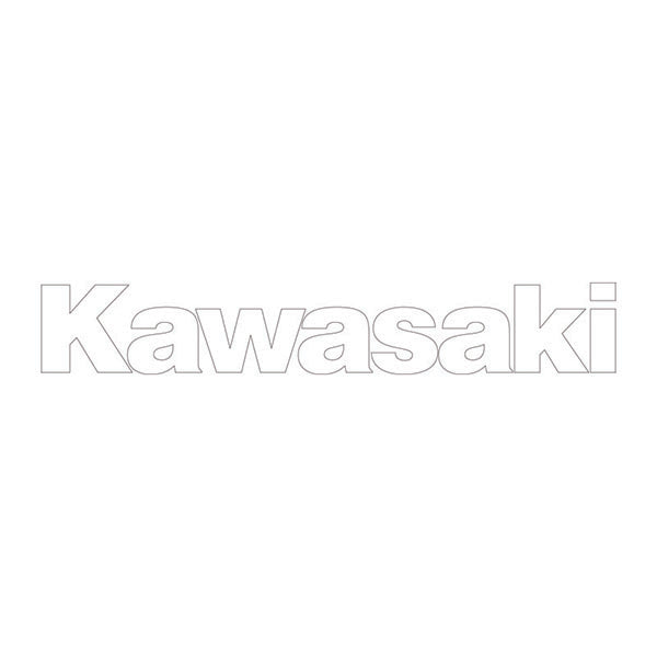 700.1025 Kawasaki Side Logo White