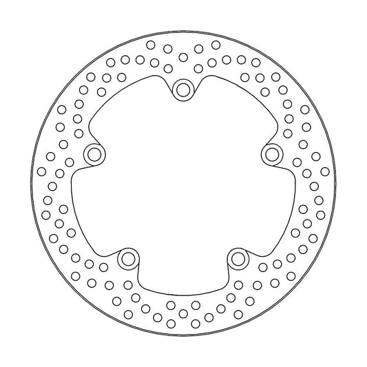 BRAKE DISC REAR MOTO MASTER HALO 245MM YAMAHA MT07 MT09 TRACER 7 TRACER 900 XSR700 XSR900 XT700Z