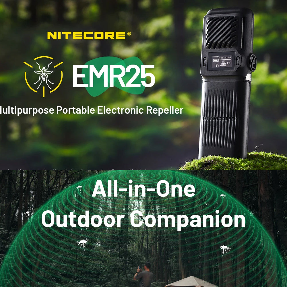 NITECORE MULTIPURPOSE PORTABLE ELECTRONIC REPELLER