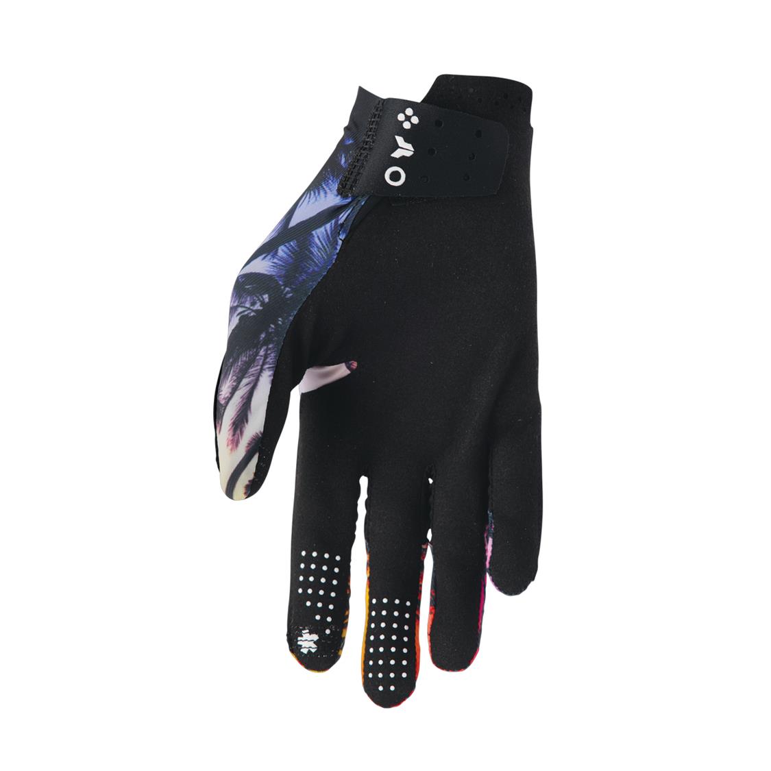 THOR GLOVE SPORTMODE PALMS BLACK