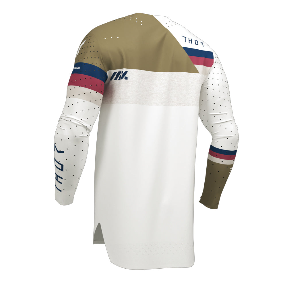 THOR MX JERSEY SPORTMODE LEAGUE WHITE/COP