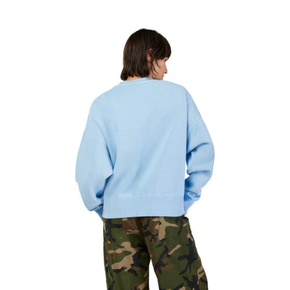 W Wordmark Oversized Fleece Crew