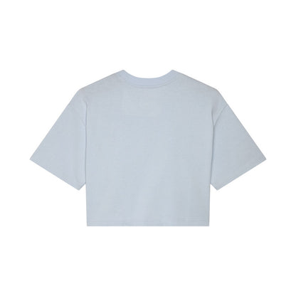 W Wordmark Oversized Crop Tee