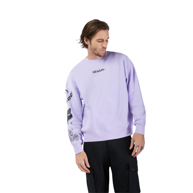 Hello Future Oversized Fleece Crew