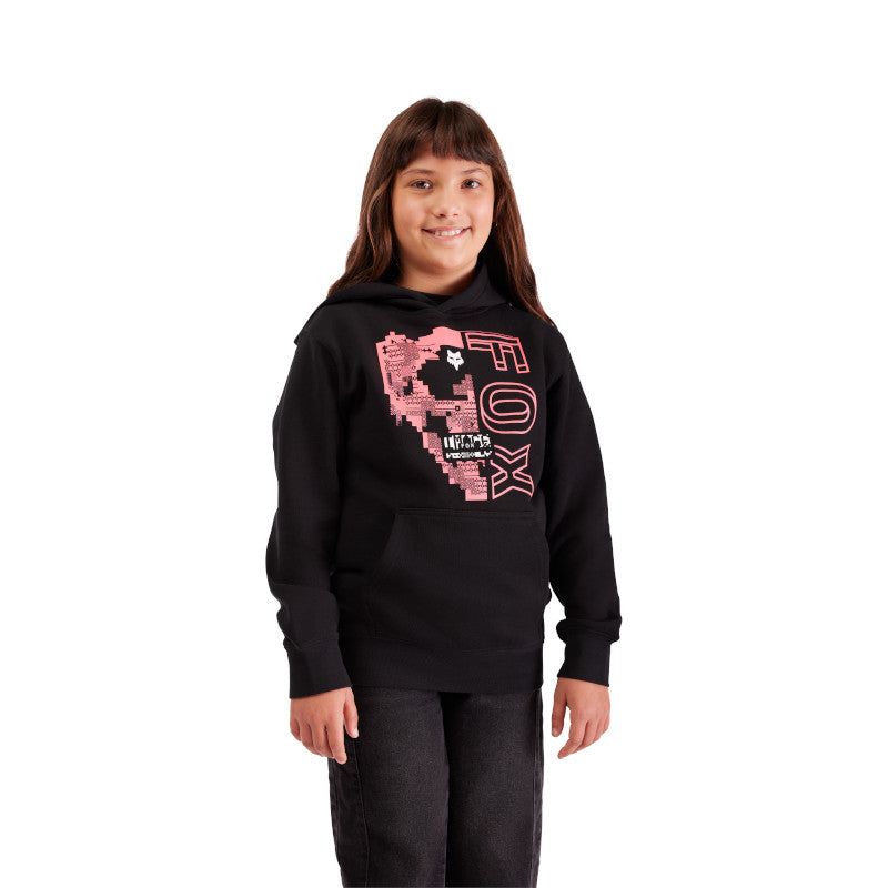 YTH Image Skull Fleece Pullover