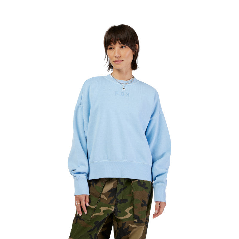 W Wordmark Oversized Fleece Crew