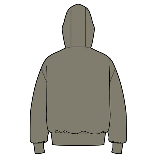 Image Skull Fleece Pullover