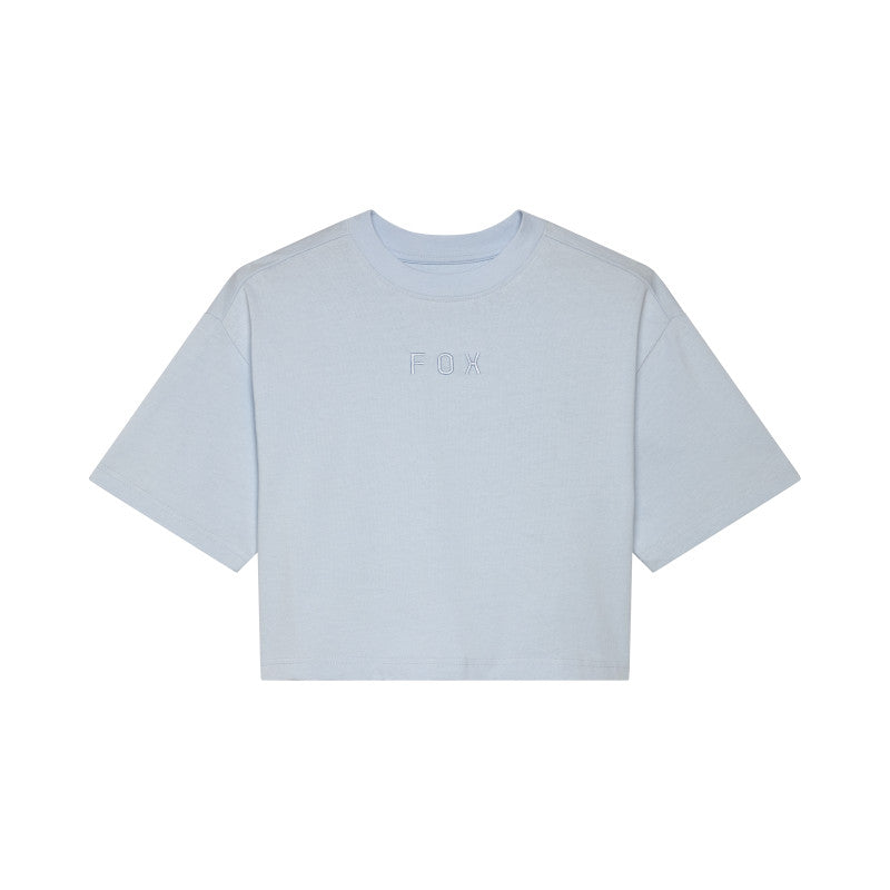 W Wordmark Oversized Crop Tee