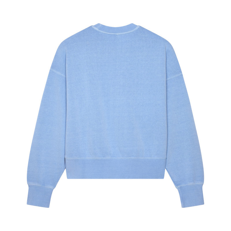 W Wordmark Oversized Fleece Crew