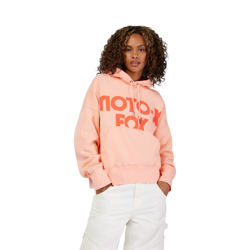 W Moto-X Oversized Fleece Pullover