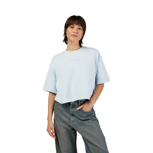 W Wordmark Oversized Crop Tee